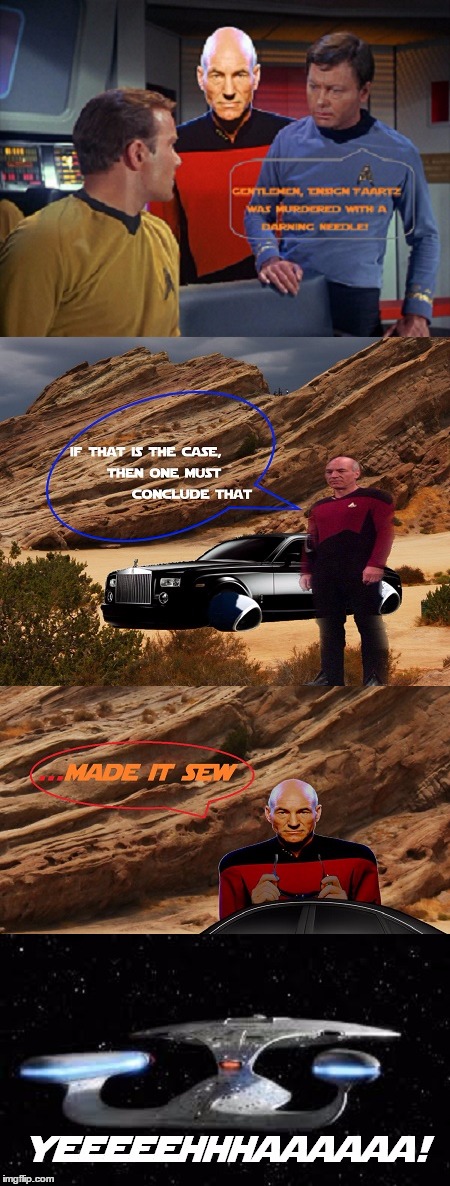 Star Trek CSI | image tagged in fun,memes,star trek,funny | made w/ Imgflip meme maker