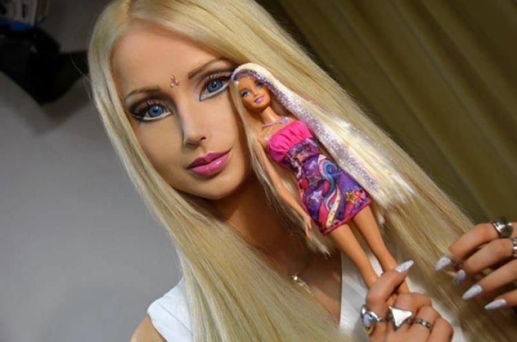 Valeria Lubyanova - The Breatharian Barbie Woman 001 Blank Meme Template