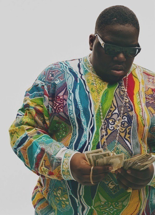 biggie make it rain Blank Meme Template