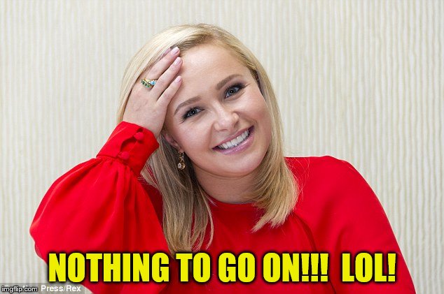 NOTHING TO GO ON!!!  LOL! | made w/ Imgflip meme maker