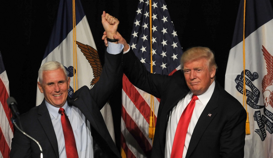 trump pence Blank Meme Template