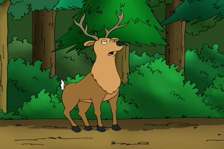 High Quality family guy deer Blank Meme Template