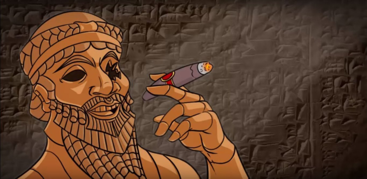 High Quality sargon of akkad Blank Meme Template