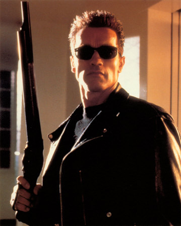 Arnold Schwarzenegger --- Terminator Blank Meme Template