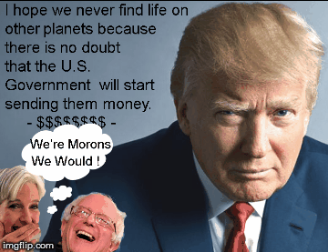 Uranus Needs Money | image tagged in gifs,politics,lol,funny,hillary clinton,donald trump | made w/ Imgflip images-to-gif maker