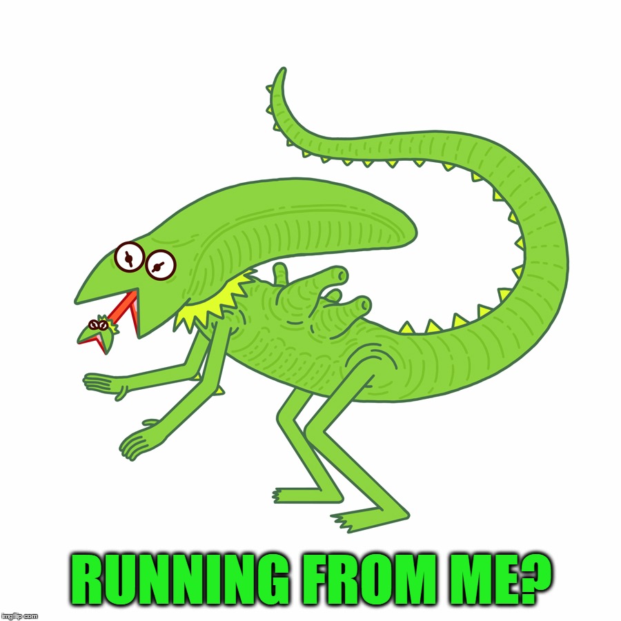 RUNNING FROM ME? | made w/ Imgflip meme maker