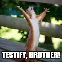 TESTIFY, BROTHER! | made w/ Imgflip meme maker