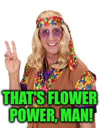 THAT'S FLOWER POWER, MAN! | made w/ Imgflip meme maker