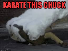 KARATE THIS CHUCK | made w/ Imgflip meme maker