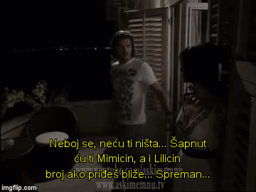 Neboj se, neću ti ništa... Šapnut ću ti Mimicin, a i Lilicin broj ako priđeš bliže... Spreman... | image tagged in gifs | made w/ Imgflip video-to-gif maker