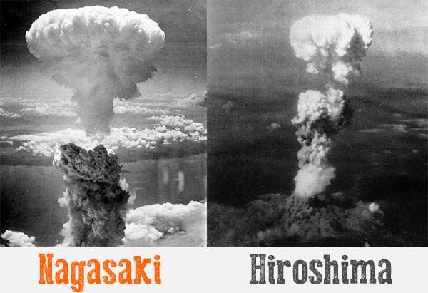 Nagasaki hiroshima nuclear bomb wwii Blank Meme Template
