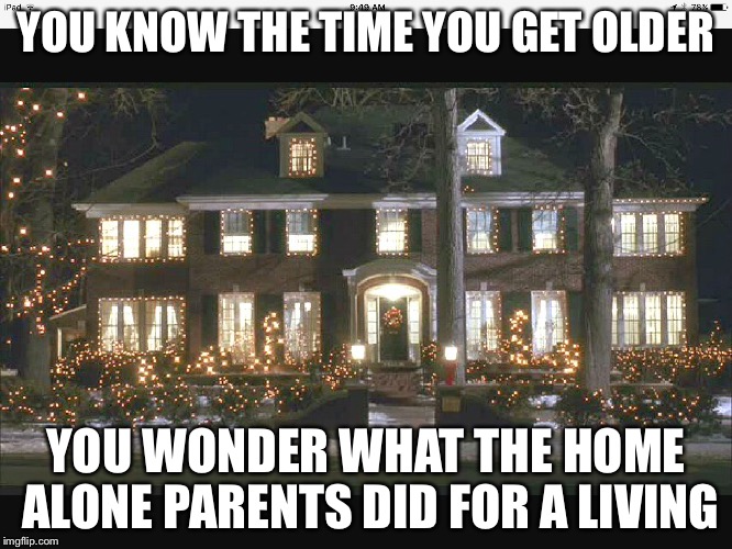 Home alone | YOU KNOW THE TIME YOU GET OLDER; YOU WONDER WHAT THE HOME ALONE PARENTS DID FOR A LIVING | image tagged in memes | made w/ Imgflip meme maker