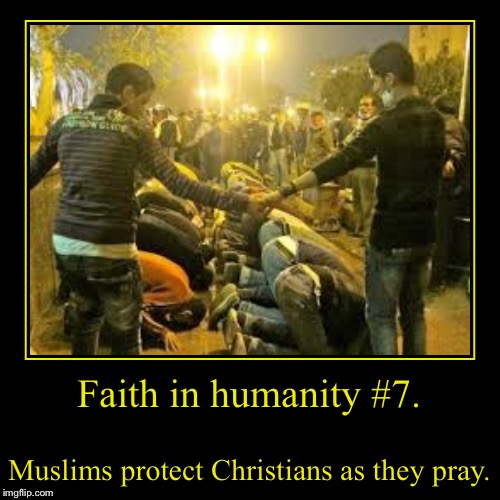 They're more than ISIS. | image tagged in funny,demotivationals,muslims,christianity,faith in humanity | made w/ Imgflip demotivational maker