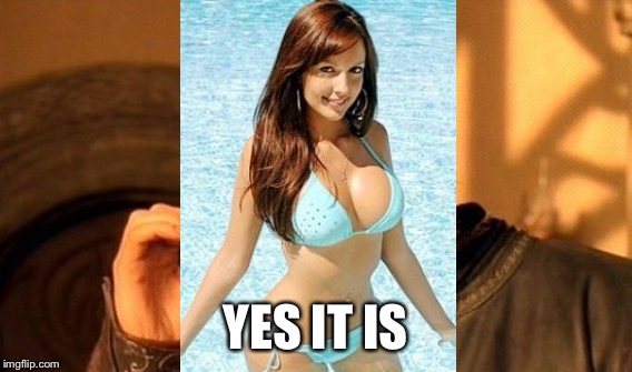 One Does Not Simply Meme | YES IT IS | image tagged in memes,one does not simply | made w/ Imgflip meme maker