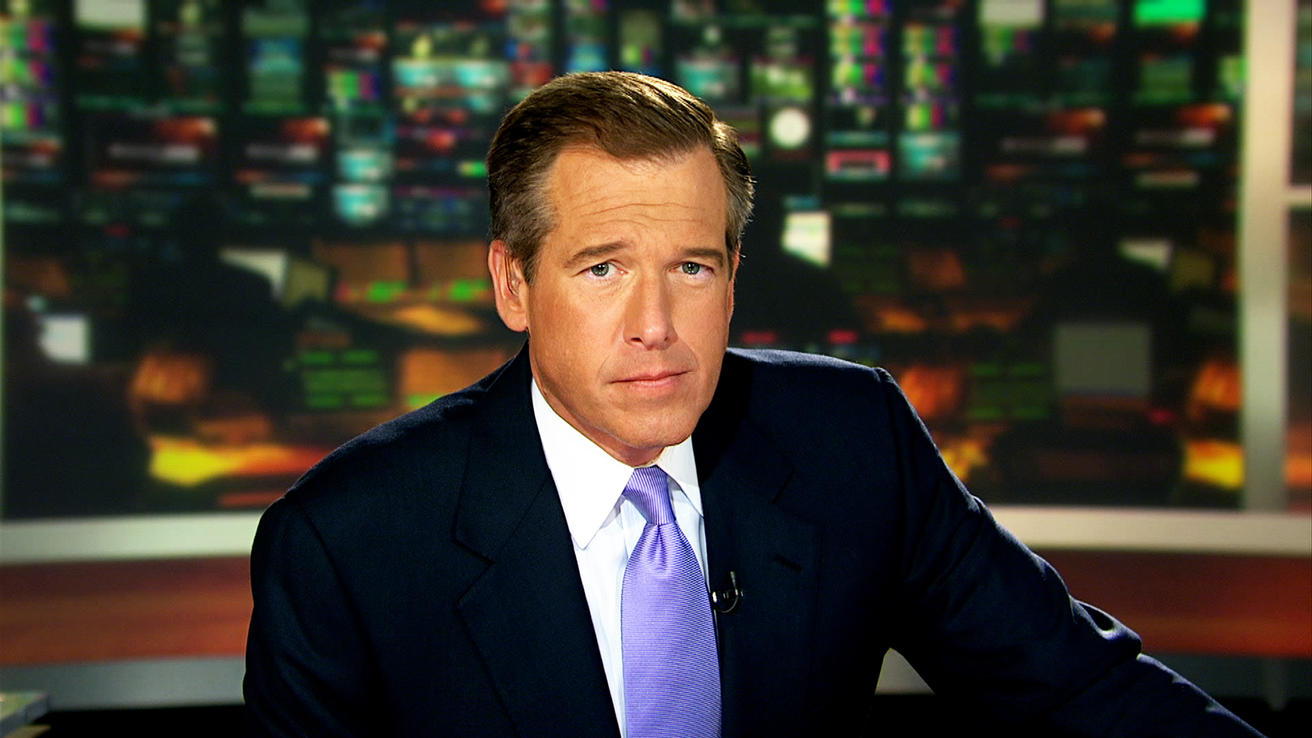 High Quality Brian Williams I was There Blank Meme Template