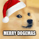 Merry Dogemas | image tagged in gifs,doge,dogemas,masdoge,christmas,merry | made w/ Imgflip images-to-gif maker