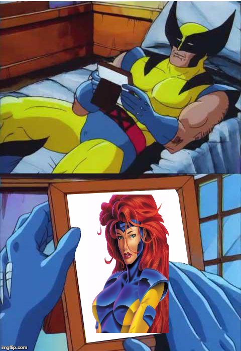 Wolverine Remember | image tagged in wolverine remeber,jean grey,wolverine,wolverine crush | made w/ Imgflip meme maker