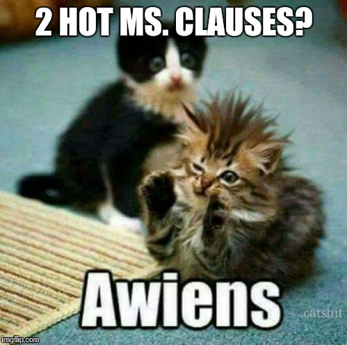 2 HOT MS. CLAUSES? | made w/ Imgflip meme maker