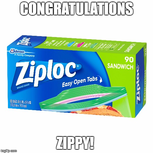 CONGRATULATIONS; ZIPPY! | made w/ Imgflip meme maker