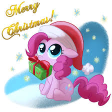 pinkie present christmas Blank Meme Template