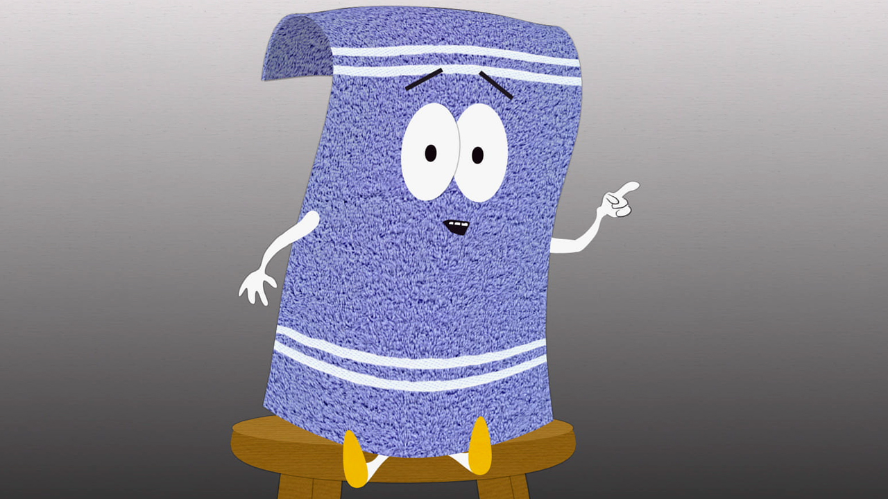 SouthPark Towelie But First Blank Meme Template