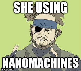 SHE USING | made w/ Imgflip meme maker