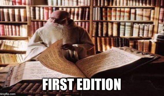 FIRST EDITION | made w/ Imgflip meme maker