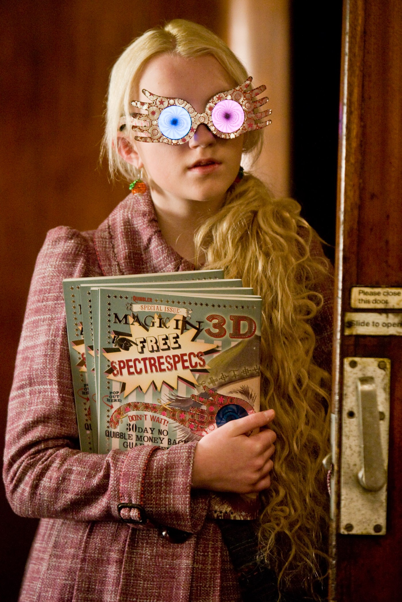 Luna Lovegood Blank Meme Template