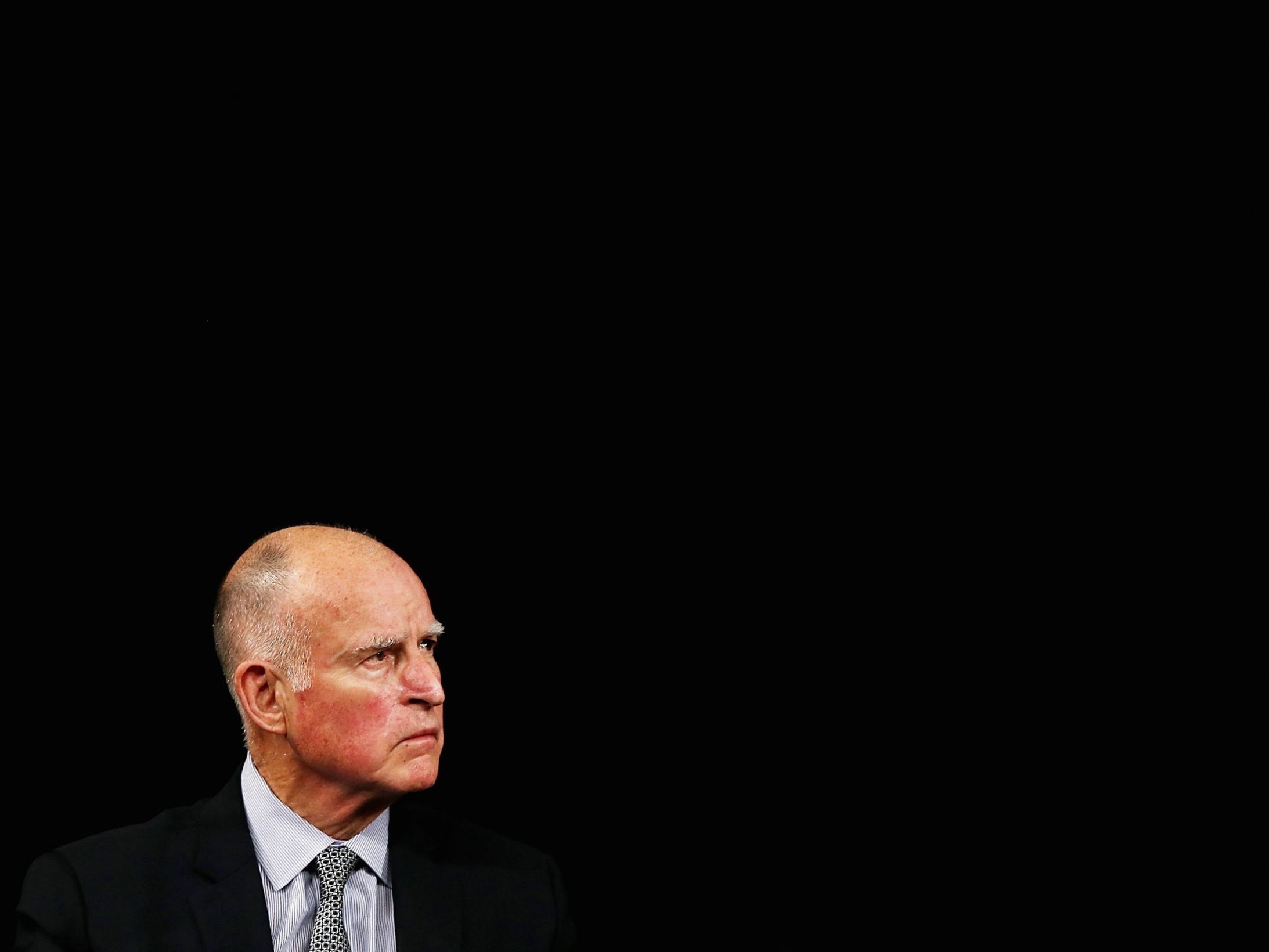 High Quality Jerry brown Blank Meme Template