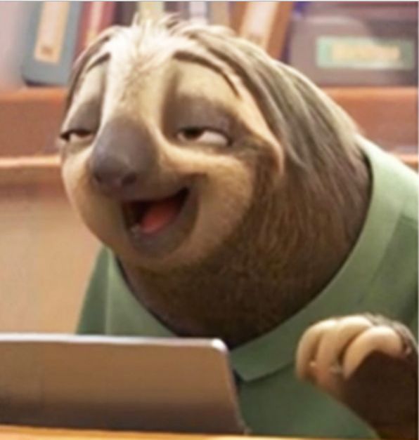 sloth Blank Meme Template