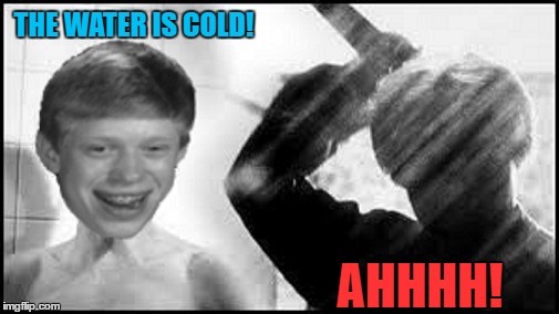 AHHHH! THE WATER IS COLD! | made w/ Imgflip meme maker