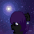 Gothic Moon Icon | image tagged in gifs,mlp,oc | made w/ Imgflip images-to-gif maker
