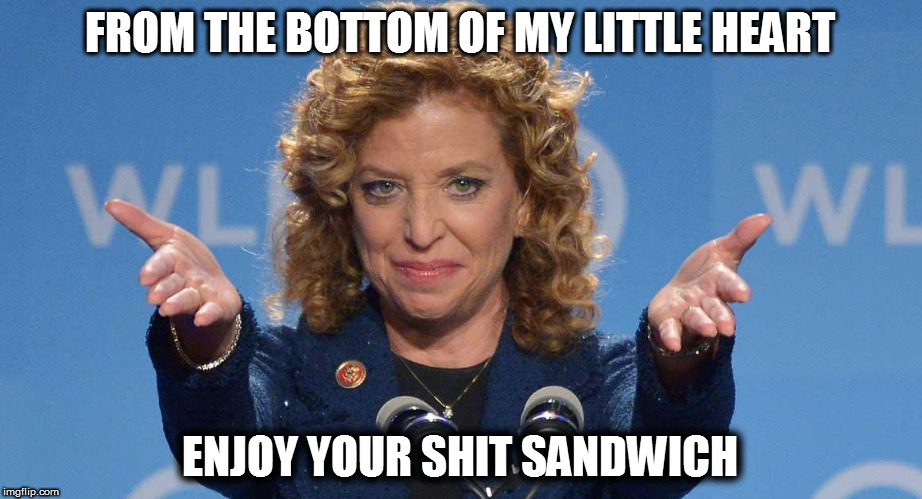 FROM THE BOTTOM OF MY LITTLE HEART; ENJOY YOUR SHIT SANDWICH | image tagged in dws-plate | made w/ Imgflip meme maker