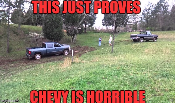 chevy sucks jokes