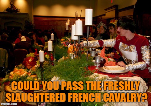 COULD YOU PASS THE FRESHLY SLAUGHTERED FRENCH CAVALRY? | made w/ Imgflip meme maker
