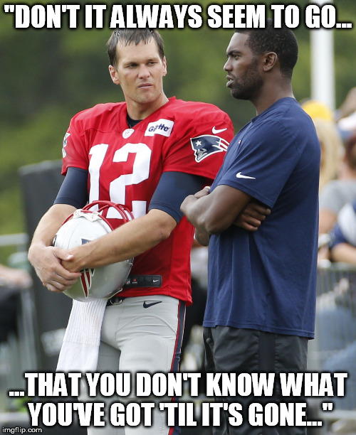 "DON'T IT ALWAYS SEEM TO GO... ...THAT YOU DON'T KNOW WHAT YOU'VE GOT 'TIL IT'S GONE..." | made w/ Imgflip meme maker