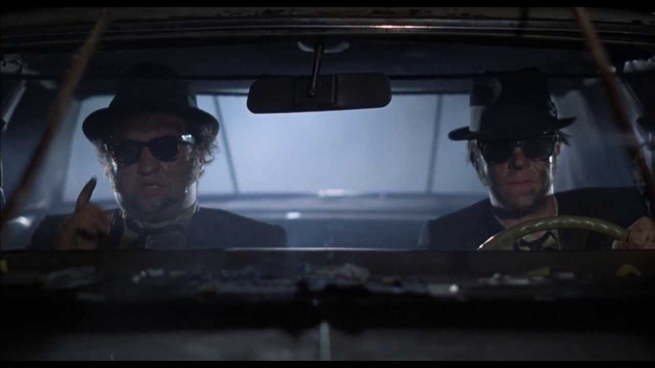 Blues Brothers Car Blank Meme Template