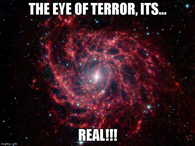 thumbs up ;) | THE EYE OF TERROR, ITS... REAL!!! | image tagged in wink,putin winking,winking | made w/ Imgflip meme maker