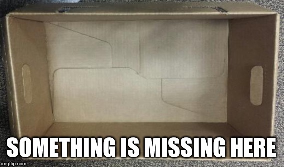 SOMETHING IS MISSING HERE | made w/ Imgflip meme maker