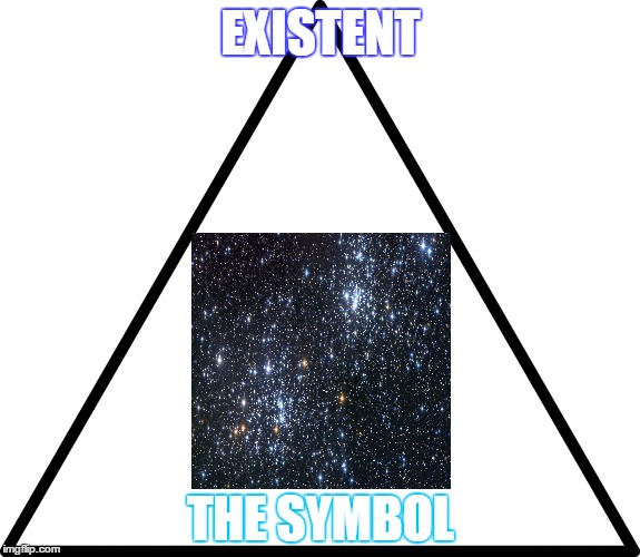 EXISTENT SYMBOL | EXISTENT; THE SYMBOL | image tagged in logo symbol exist existent | made w/ Imgflip meme maker