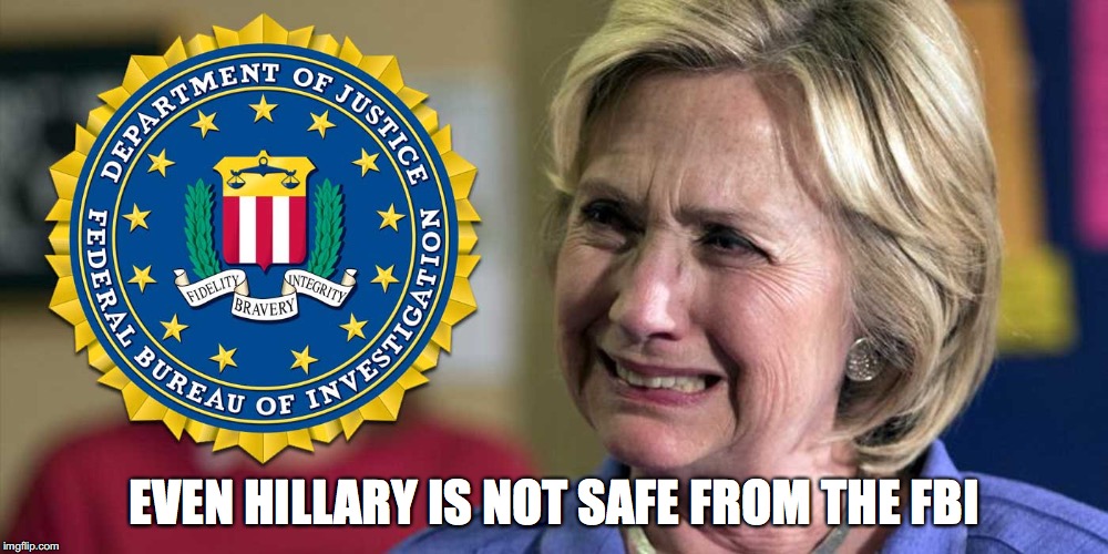 FBI Releasing 30 New LOST  Benghazi Emails From Hillary Clinton | EVEN HILLARY IS NOT SAFE FROM THE FBI | image tagged in hillary clinton,memes,benghazi | made w/ Imgflip meme maker