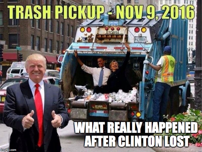 Nov 9, 2016 | WHAT REALLY HAPPENED AFTER CLINTON LOST | image tagged in election 2016,hillary clinton,donald trump,memes,barack obama | made w/ Imgflip meme maker