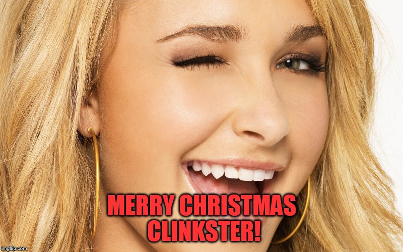 MERRY CHRISTMAS CLINKSTER! | made w/ Imgflip meme maker