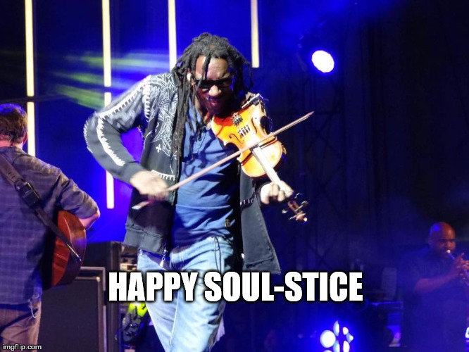 BOYD TINSLEY WISHES YOU A HAPPY SOUL-STICE! | HAPPY SOUL-STICE | image tagged in dmb,boyd tinsley,dave matthews band,winter solstice,christmas,davemas | made w/ Imgflip meme maker
