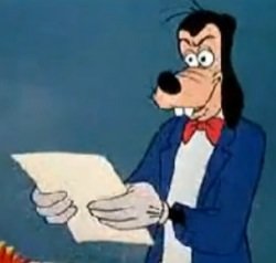 Goofy what am i reading(not paint) Blank Meme Template