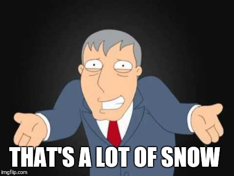 THAT'S A LOT OF SNOW | made w/ Imgflip meme maker