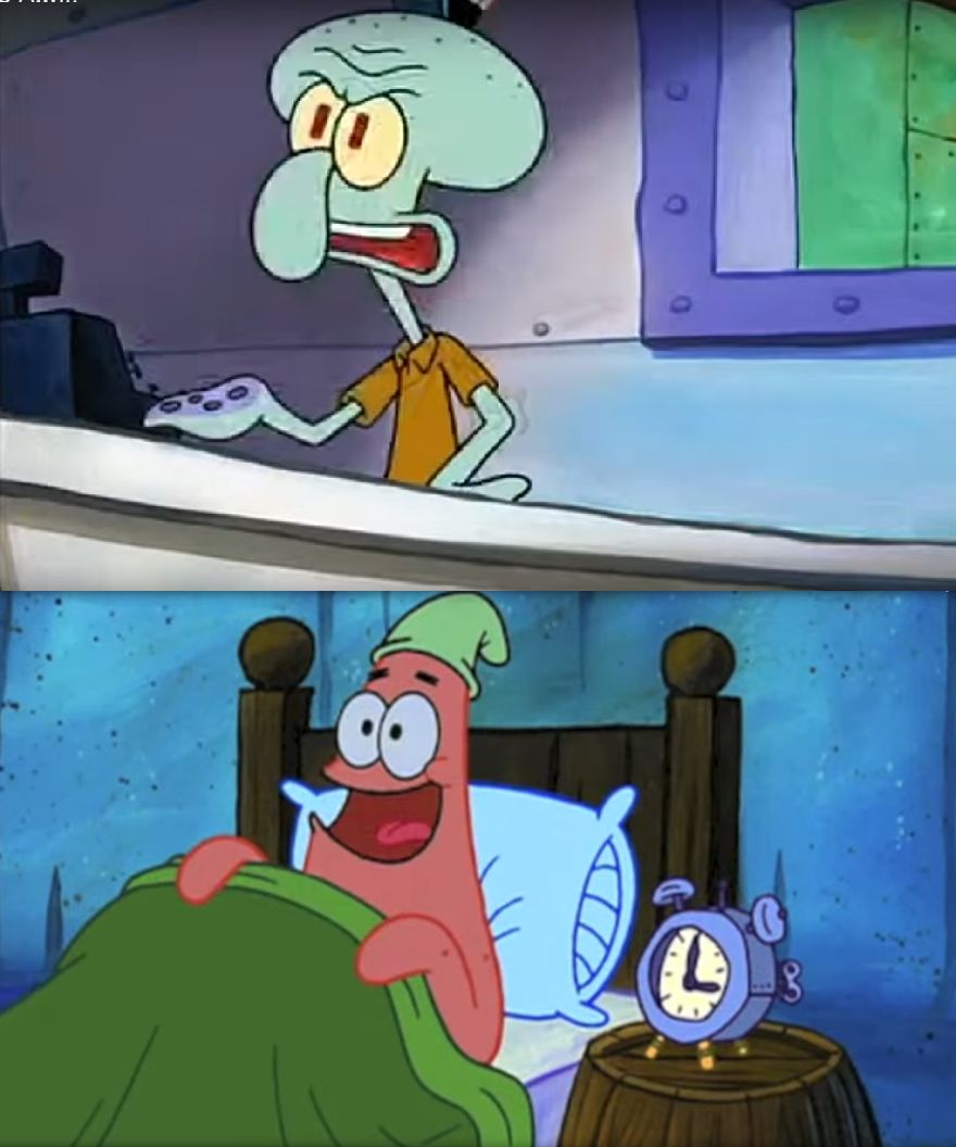 High Quality Who wants a krabby patty at 3am Blank Meme Template