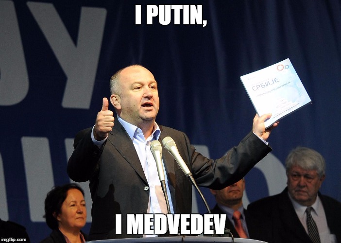 I PUTIN, I MEDVEDEV | made w/ Imgflip meme maker