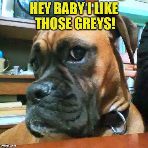 HEY BABY I LIKE THOSE GREYS! | made w/ Imgflip meme maker