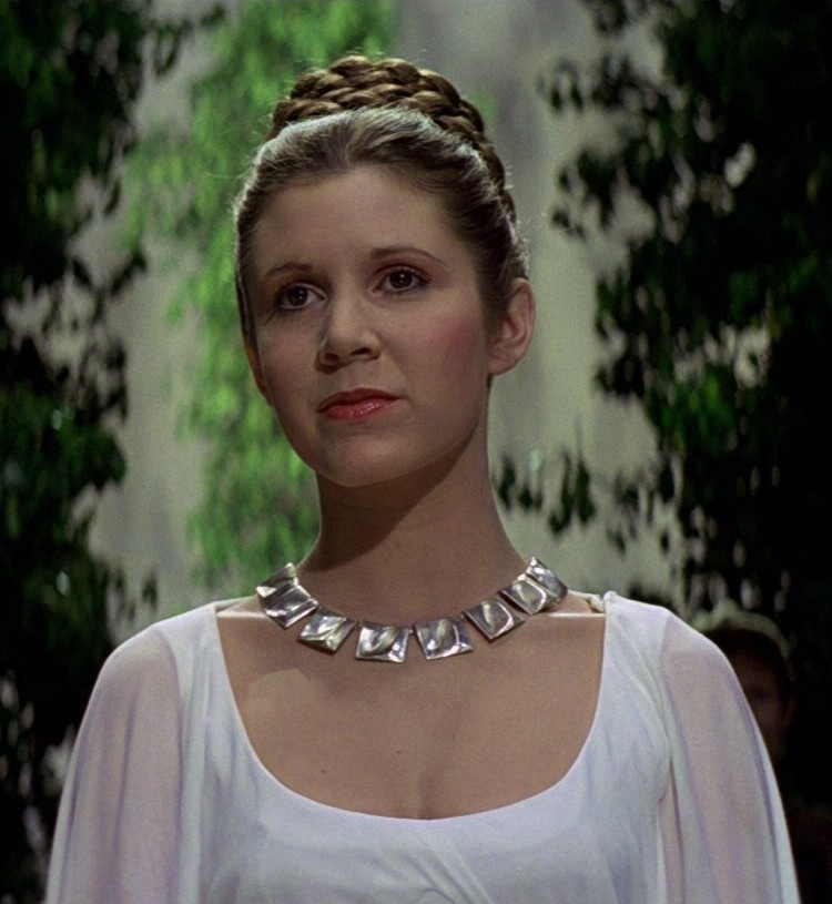 High Quality Carrie Fisher-Princess Leia Blank Meme Template